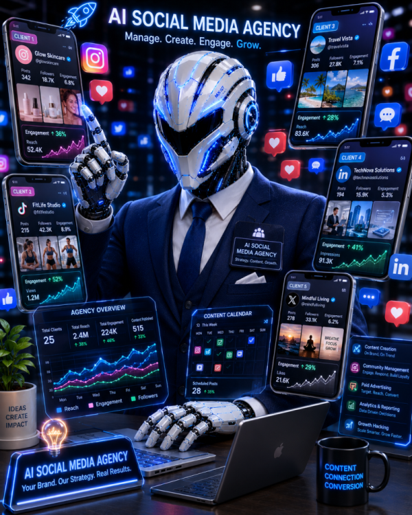 AI Social Media Agency