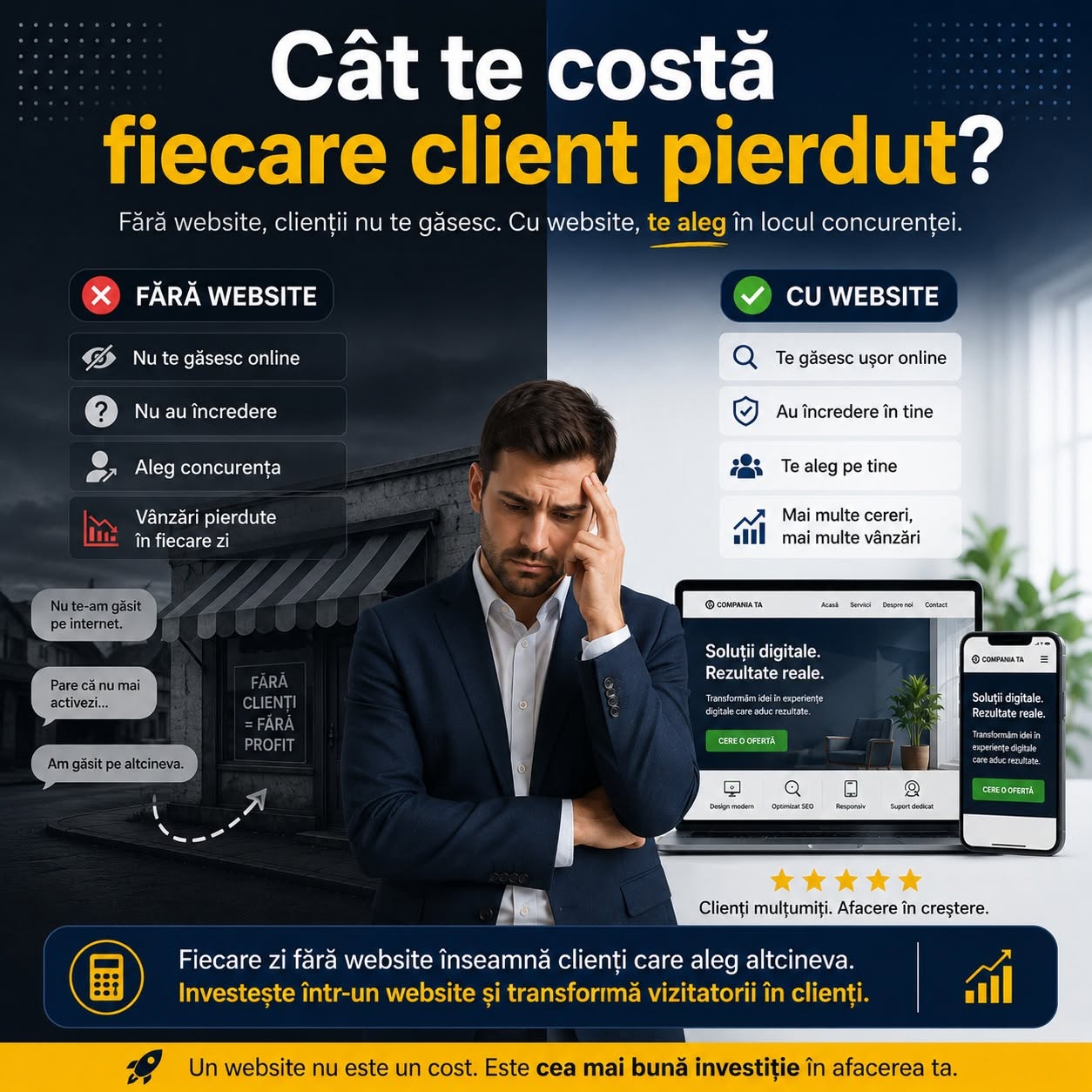 Cât te costă fiecare client pierdut?